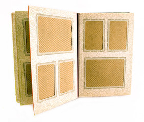 Fototapeta premium Old picture album. 