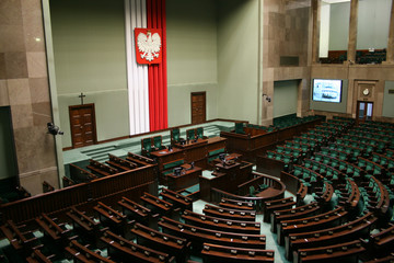 Sejm of the Republic of Poland - obrazy, fototapety, plakaty