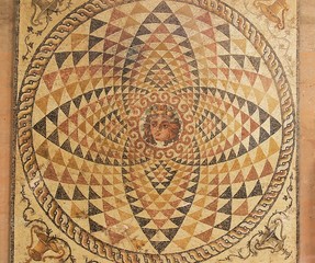 Floor mosaic.