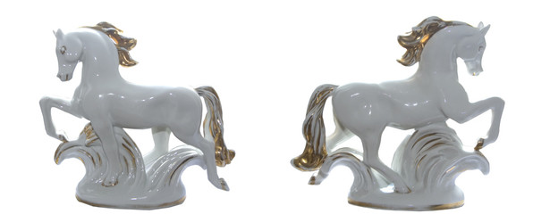 porcelain horses