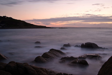 Anse de brick bay in Normandy (Grance)