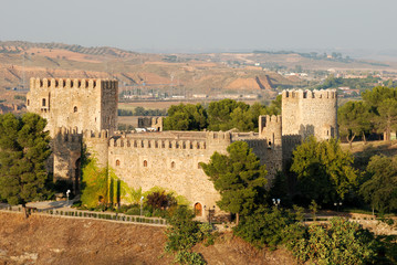 Obraz premium Medieval castle in Toledo, Spain