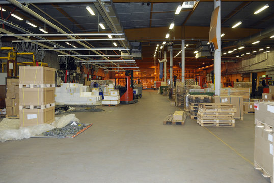 large warehouse interior