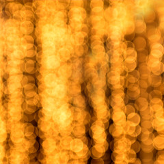Gold spots bokeh