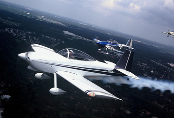 Aerobatic  airplanes