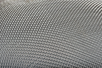 Texture silver mesh