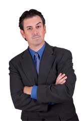 Businessman with crossed arms