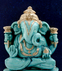 small statue of Ganesha, a hindu symbol - 5128908