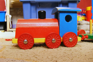 petit train en bois