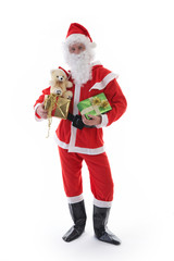 Santa Claus with presents