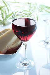 Wein und Käse