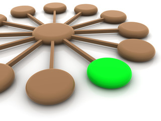 three-dimensional concept