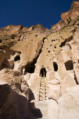 Bandelier New Mexico Cliff Dwellings
