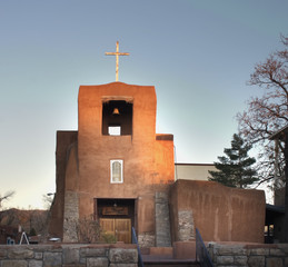 Obraz premium San Miguel Mission Santa Fe