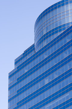 abstract modern office building