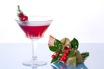 Holiday cocktail