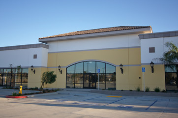 New Vacant Retail Building