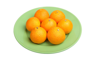 Mandarins at the plate