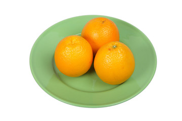 orange cloves to dish