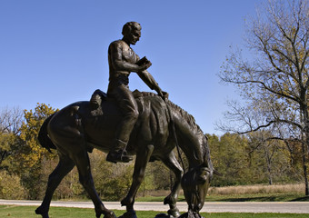 Obraz premium Abraham Lincoln Statue