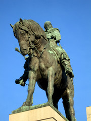 Obraz premium Statua cavaliere