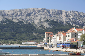 Croatian village at the sea