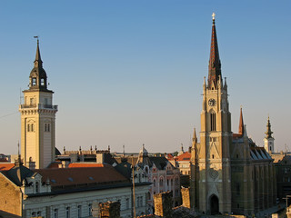 Naklejka premium Novi Sad, Serbia