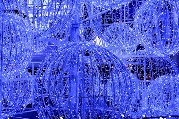 Purple Christmas Decoration