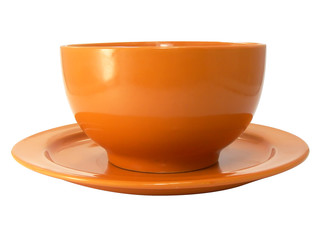 porcelain dish and soup cup