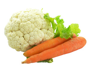 cabbage and carrot vegetables