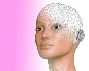 Femme en 3D