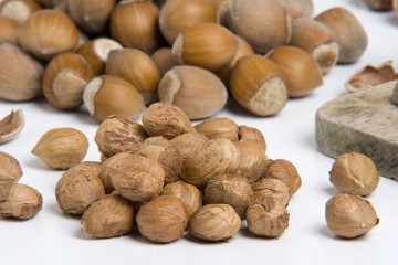 Noisettes et fruits secs