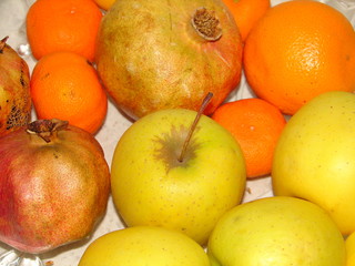 Autumn fruits