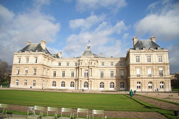 Fototapeta na wymiar Palais du Luxembourg