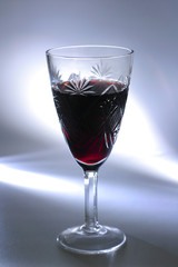 Wine in glass