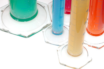laboratory cylinders