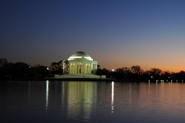 Obraz premium Jefferson Memorial