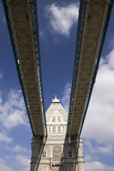 Fototapeta na wymiar London Bridge perspective