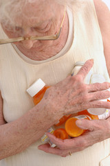 Mature Woman Medicines