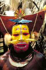 Tribu Huli, Vallée de Tari / Papouasie Nouvelle Guinea