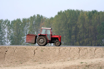 Obraz premium Tractor
