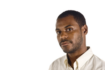 young handsome black man