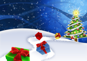 Albero di natale e regali