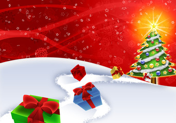 Albero di natale e regali