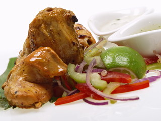indisches tandoori hühnchen tikka