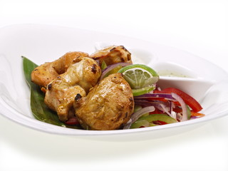 indisches tandoori hühnchen tikka