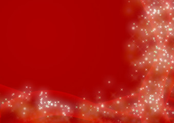 Celebratory red background
