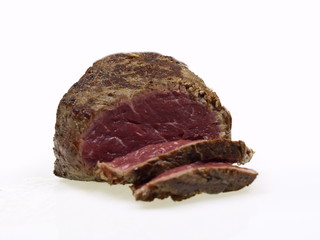 rinder filet medium roh