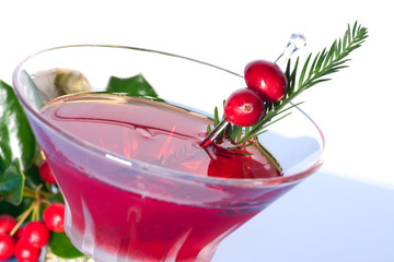 Holiday cocktail