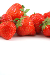 many strawberrys close-up